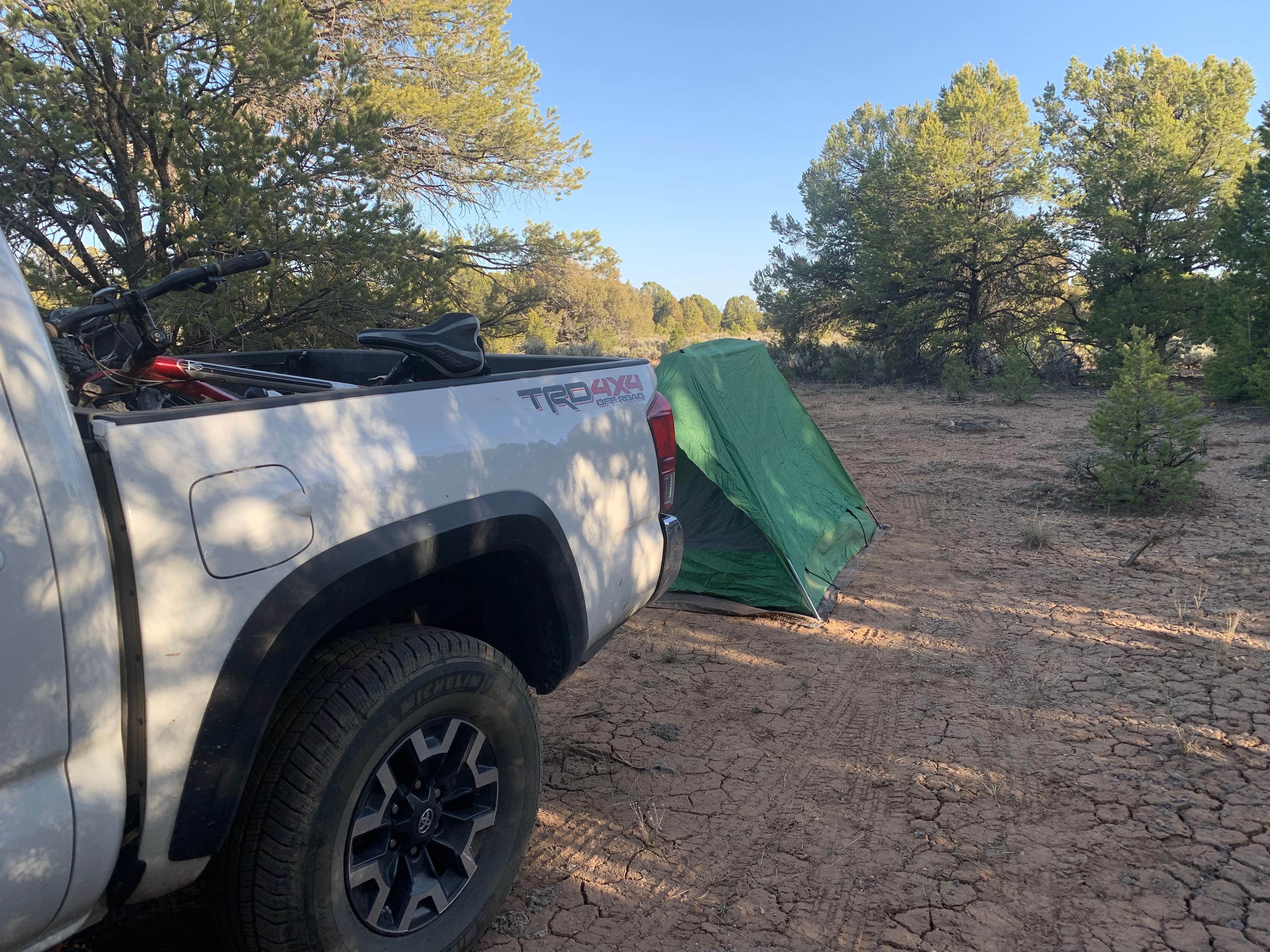 Camper submitted image from Carson NF - Forest Service Road 578 - Dispersed Camping - 1