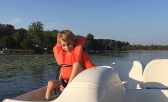 Camping near Welcome Woods Family Campground: Leach Lake Cabins & Resort, Hastings, Michigan