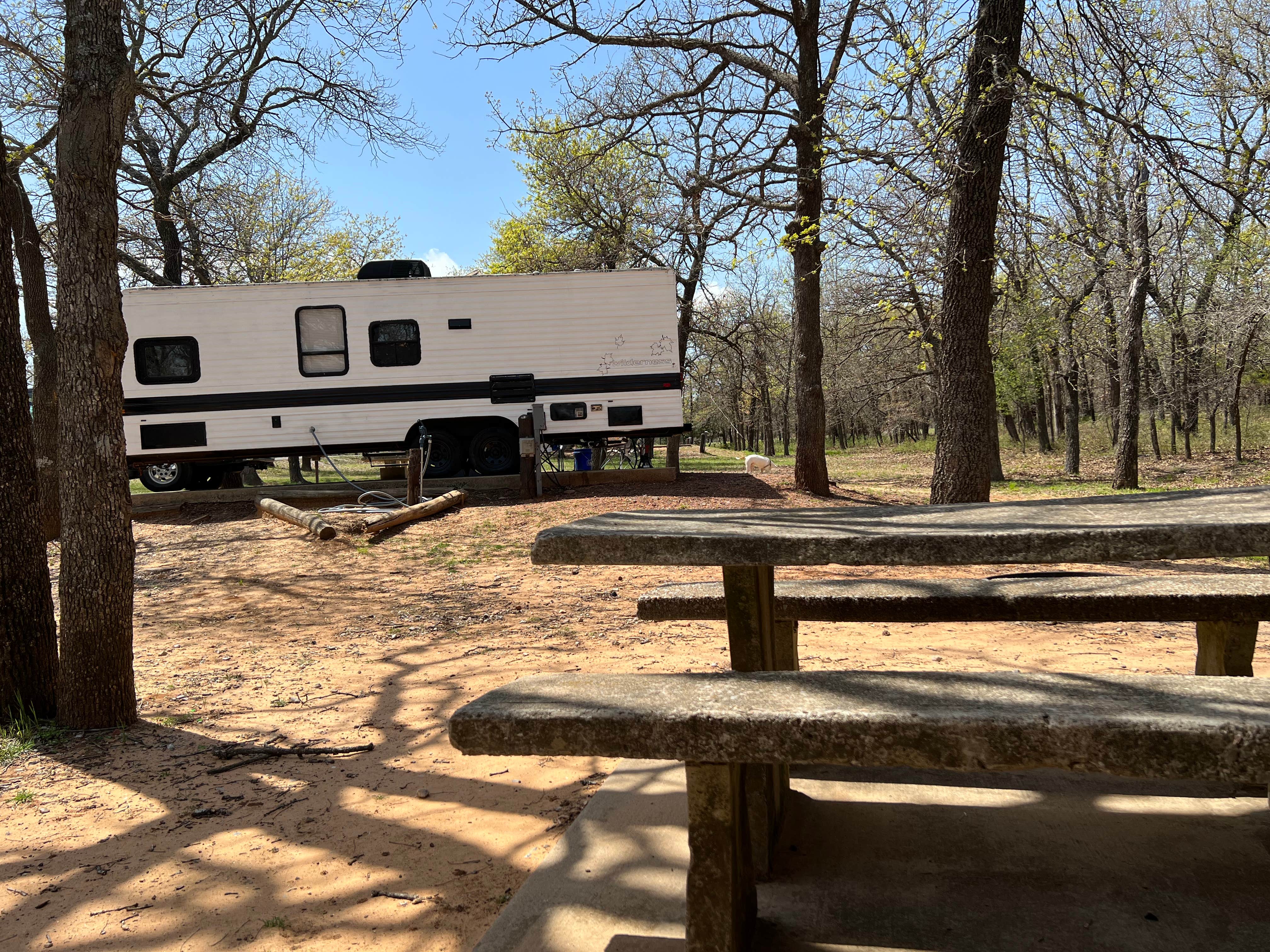 Camper-submitted photo at Little Sandy Campground — Lake Thunderbird State Park near Goldsby, OK