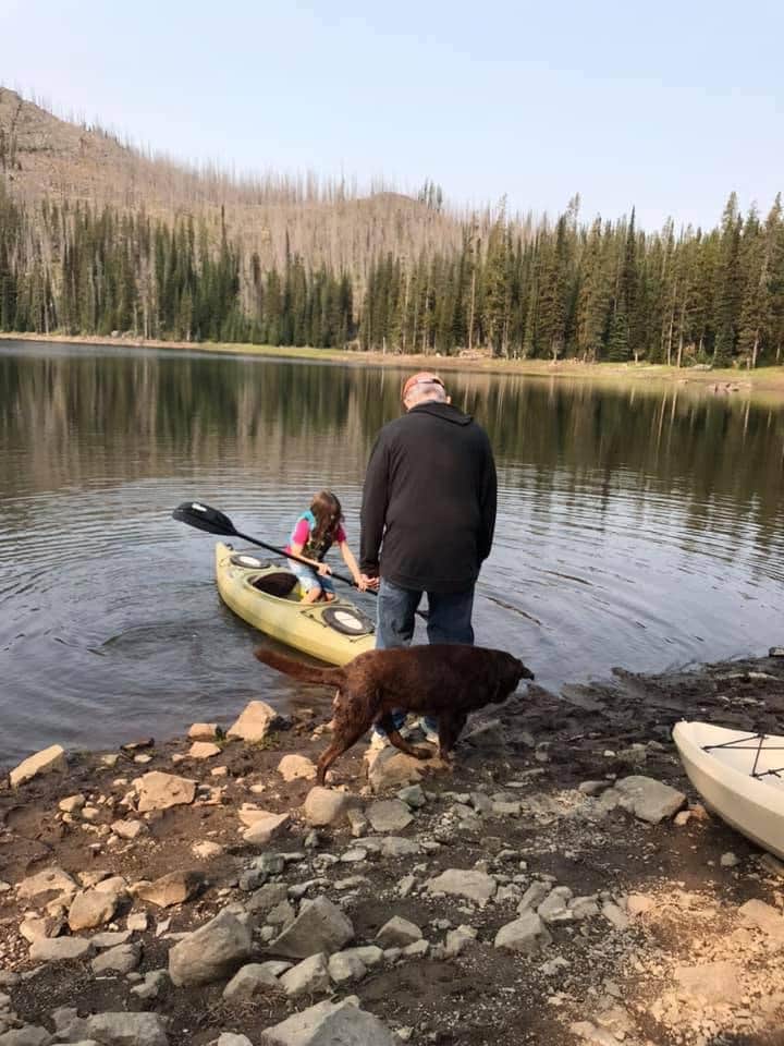 Patrick S.'s photo of camping with pets at Fish Lake Campground near Enterprise, OR