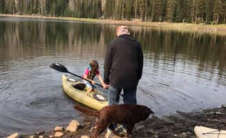 Patrick S.'s photo of camping with pets at Fish Lake Campground near Enterprise, OR