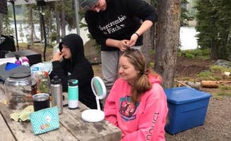 Patrick S.'s photo of tent camping at Fish Lake Campground near McCall, ID