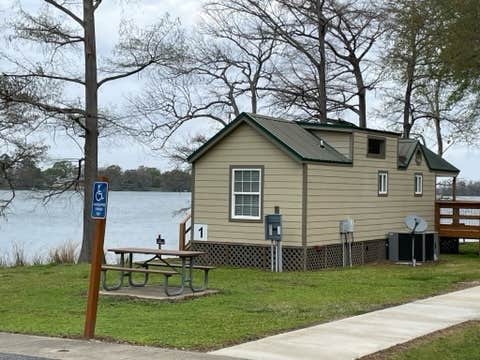 Brandon R.'s photo of a cabin at Lake Bruin State Park Campground near Crystal Springs, MS