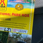 Review photo of Hot Springs National Park KOA by Mason M., April 21, 2022
