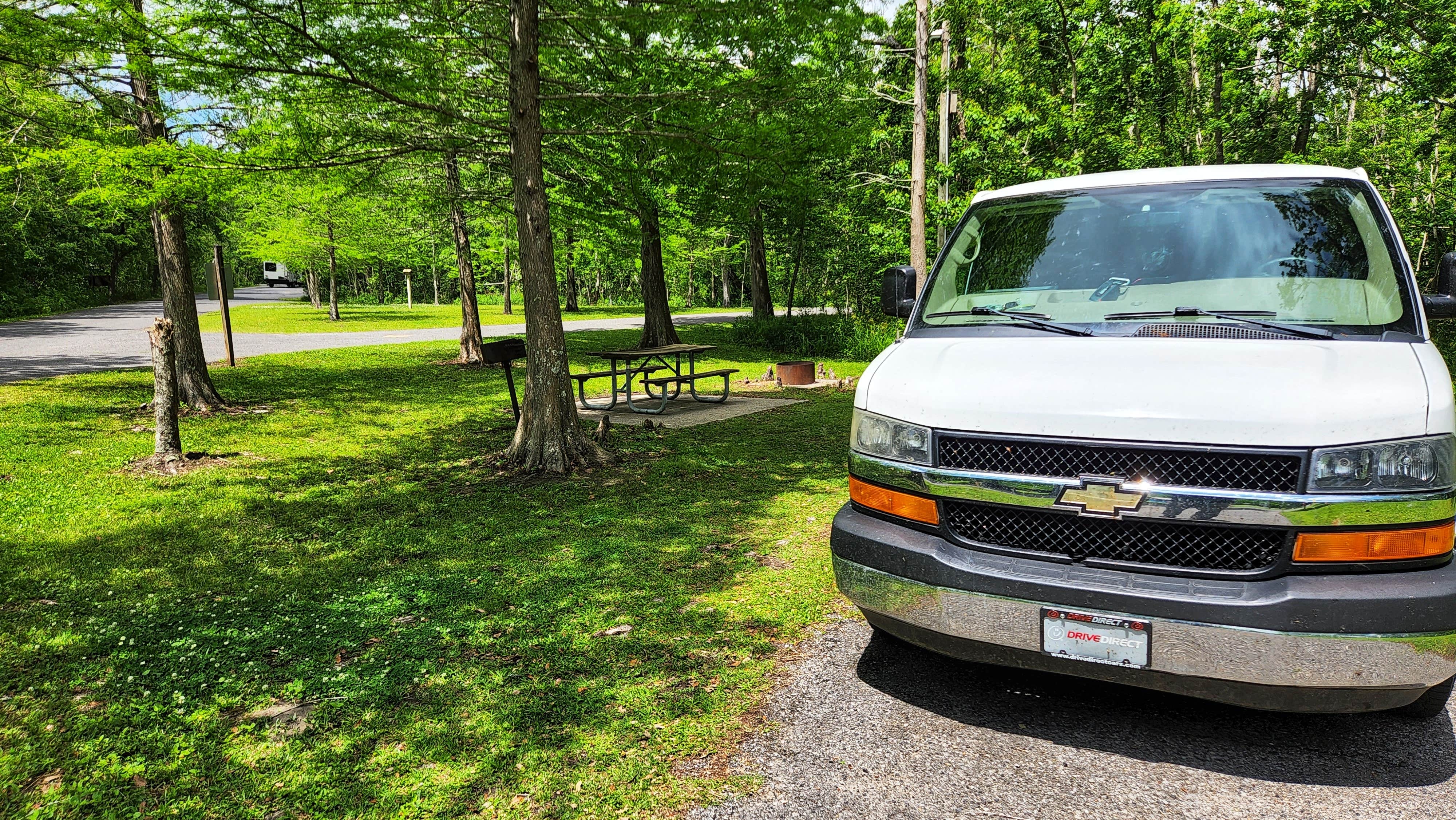 Fred S.'s photo of rv camping at St. Bernard State Park Campground near Lockport, LA