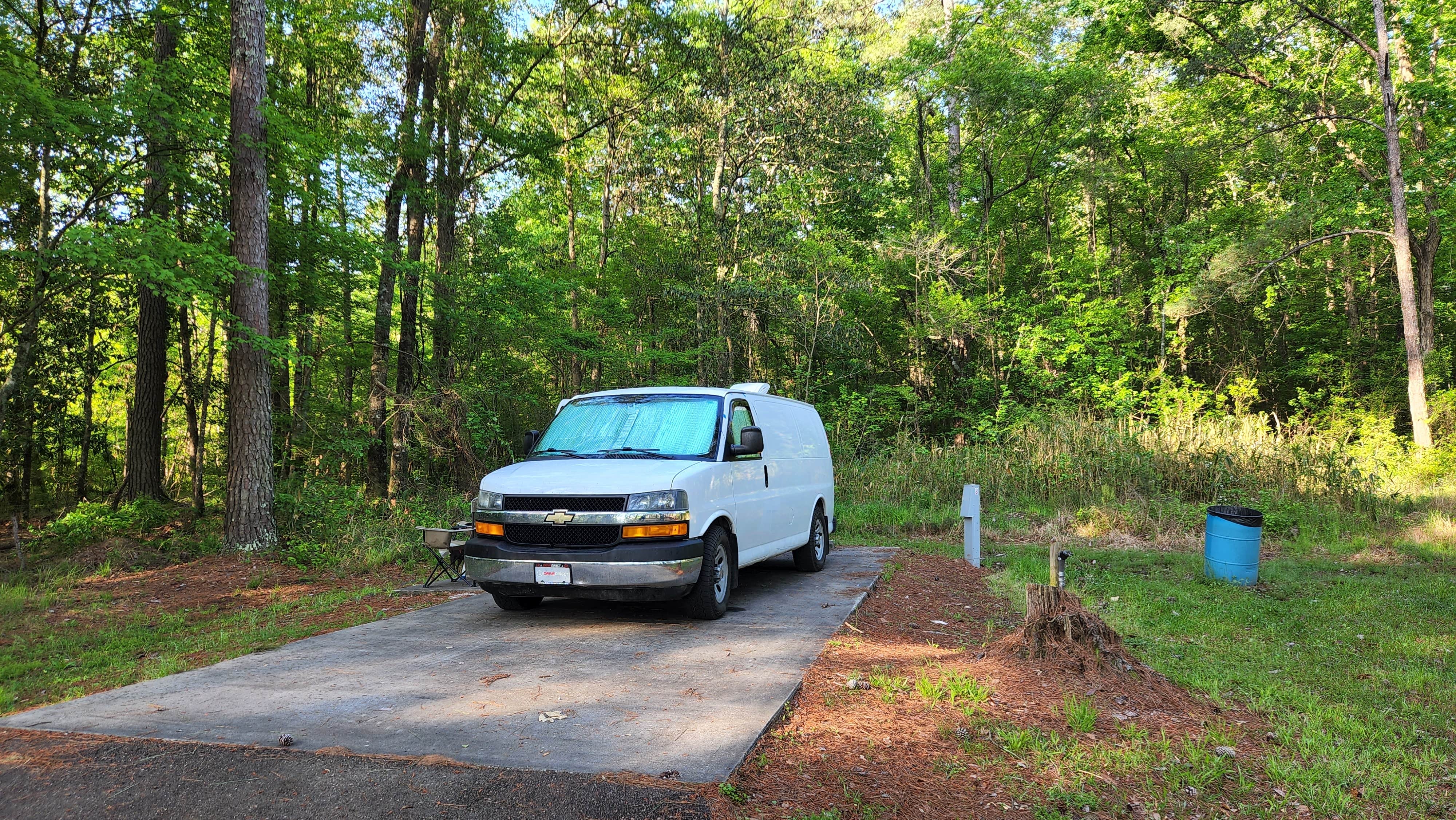 Fred S.'s photo of rv camping at Lake Jeff Davis near Raleigh, MS