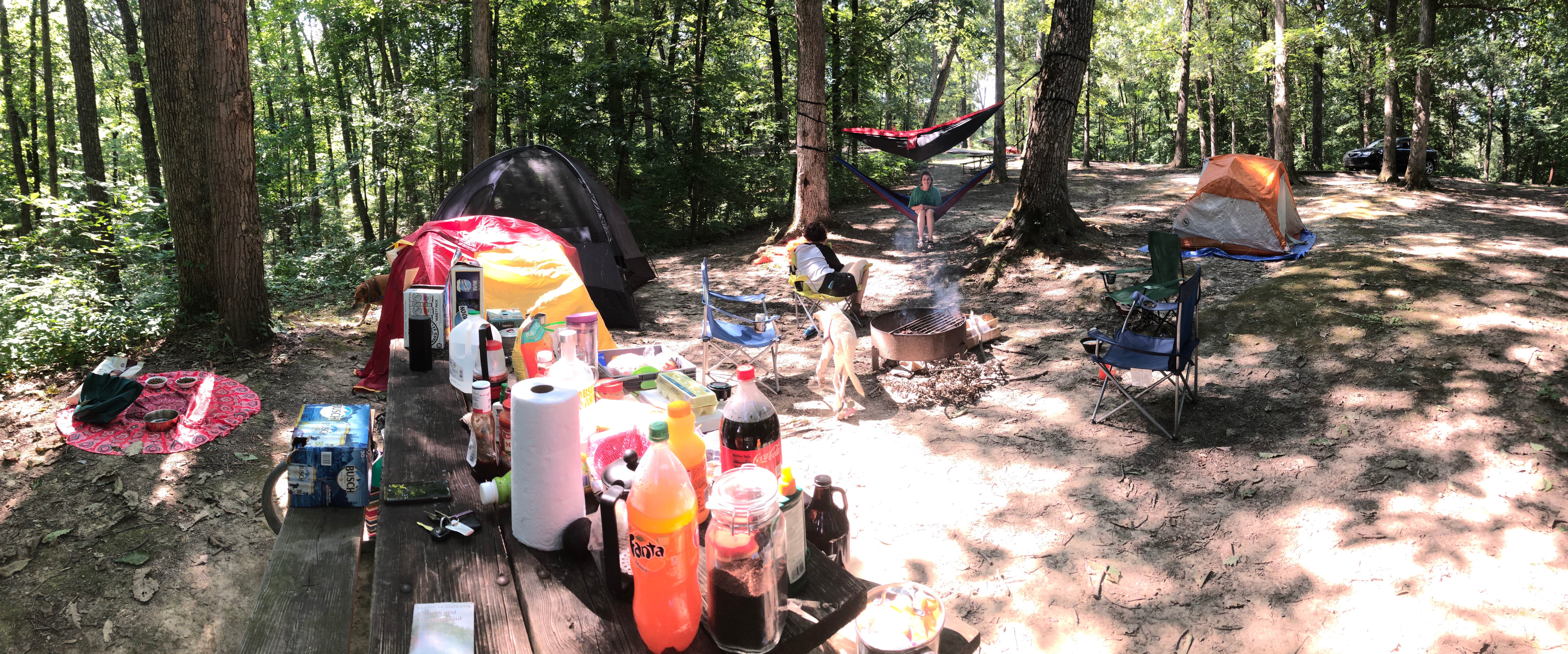 Aspen H.'s photo at Lake Hope State Park Campground near West Columbia, WV