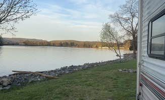 Julie T.'s photo of camping with pets at Marion County Park in Tennessee