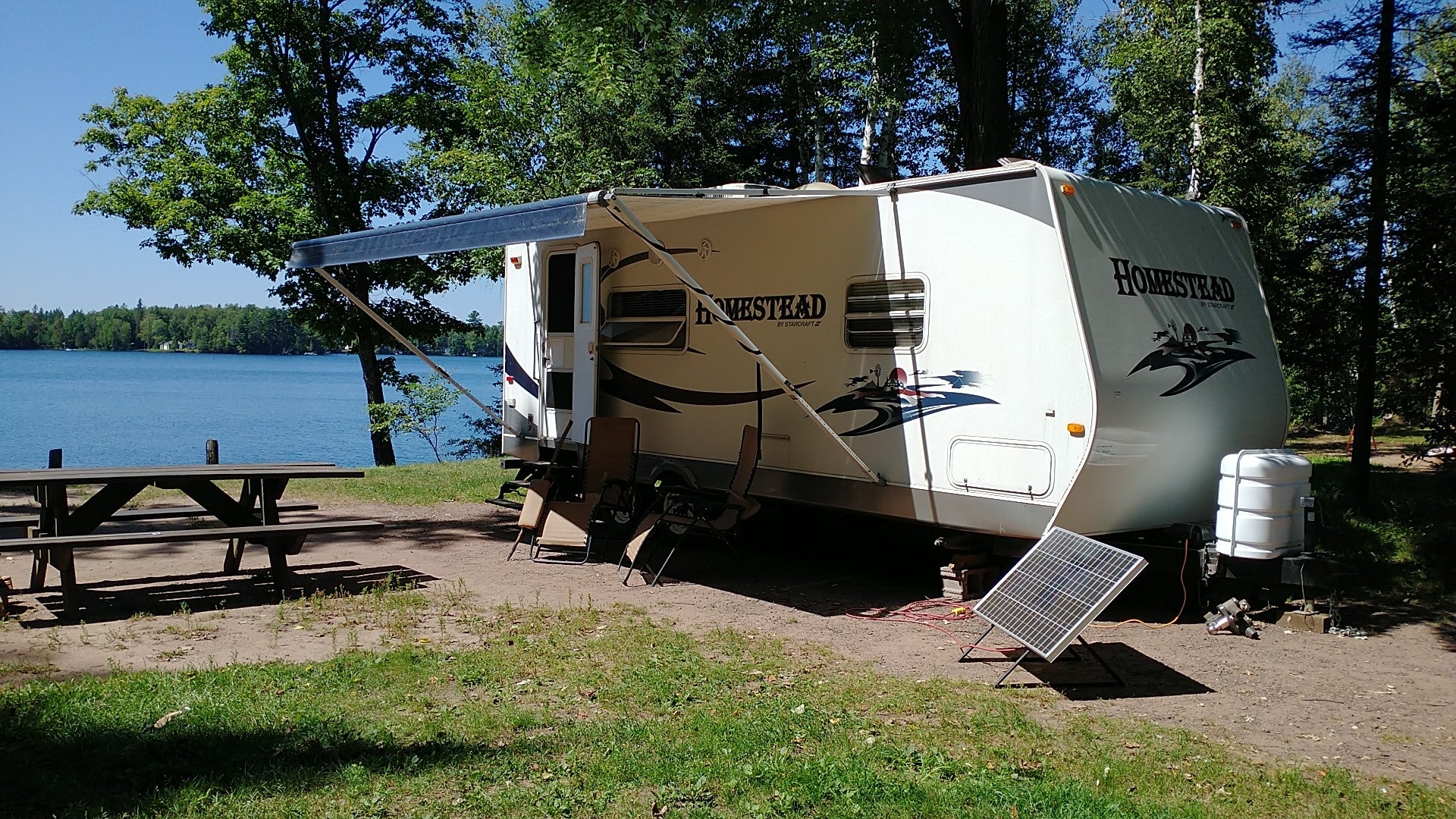 Camper submitted image from Bass Lake State Forest Campground (Marquette) - 1