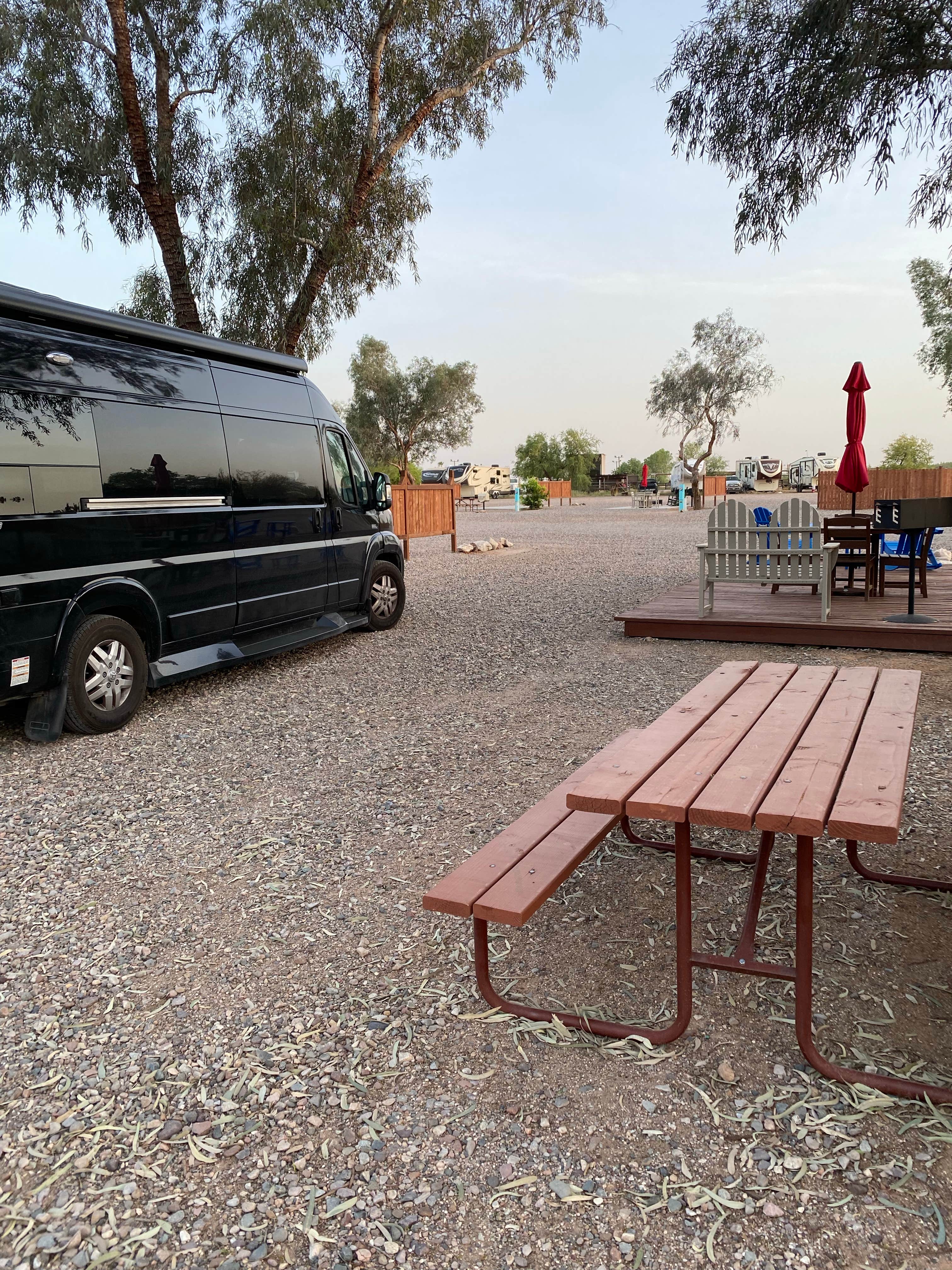 lois's photo of rv camping at Picacho-Tucson NW KOA near Winkelman, AZ