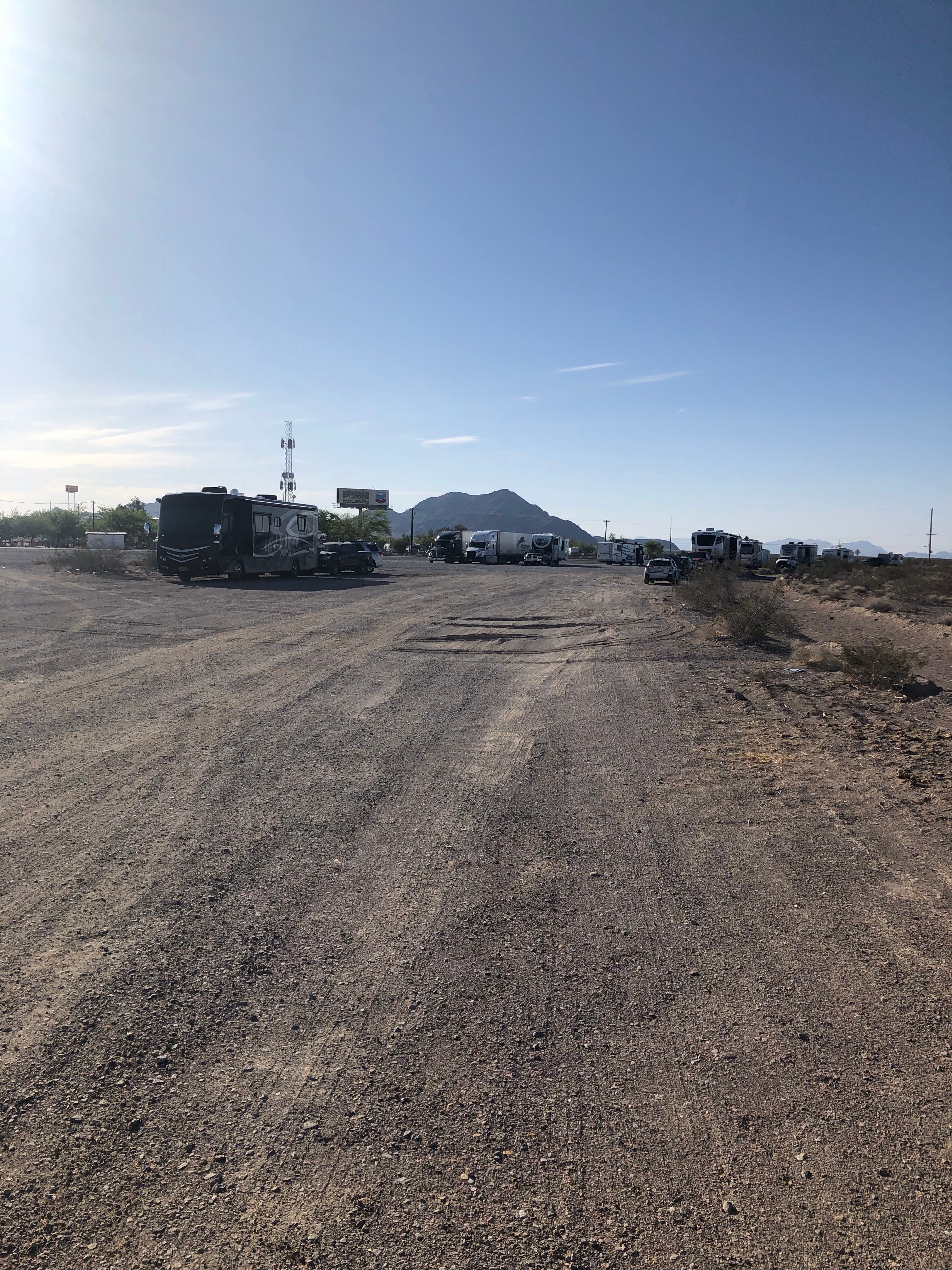Camper submitted image from Amargosa Valley Rest Area - 2