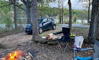 Mason M.'s photo of tent camping at Hickory Flats — Tenkiller State Park near Broken Arrow, OK