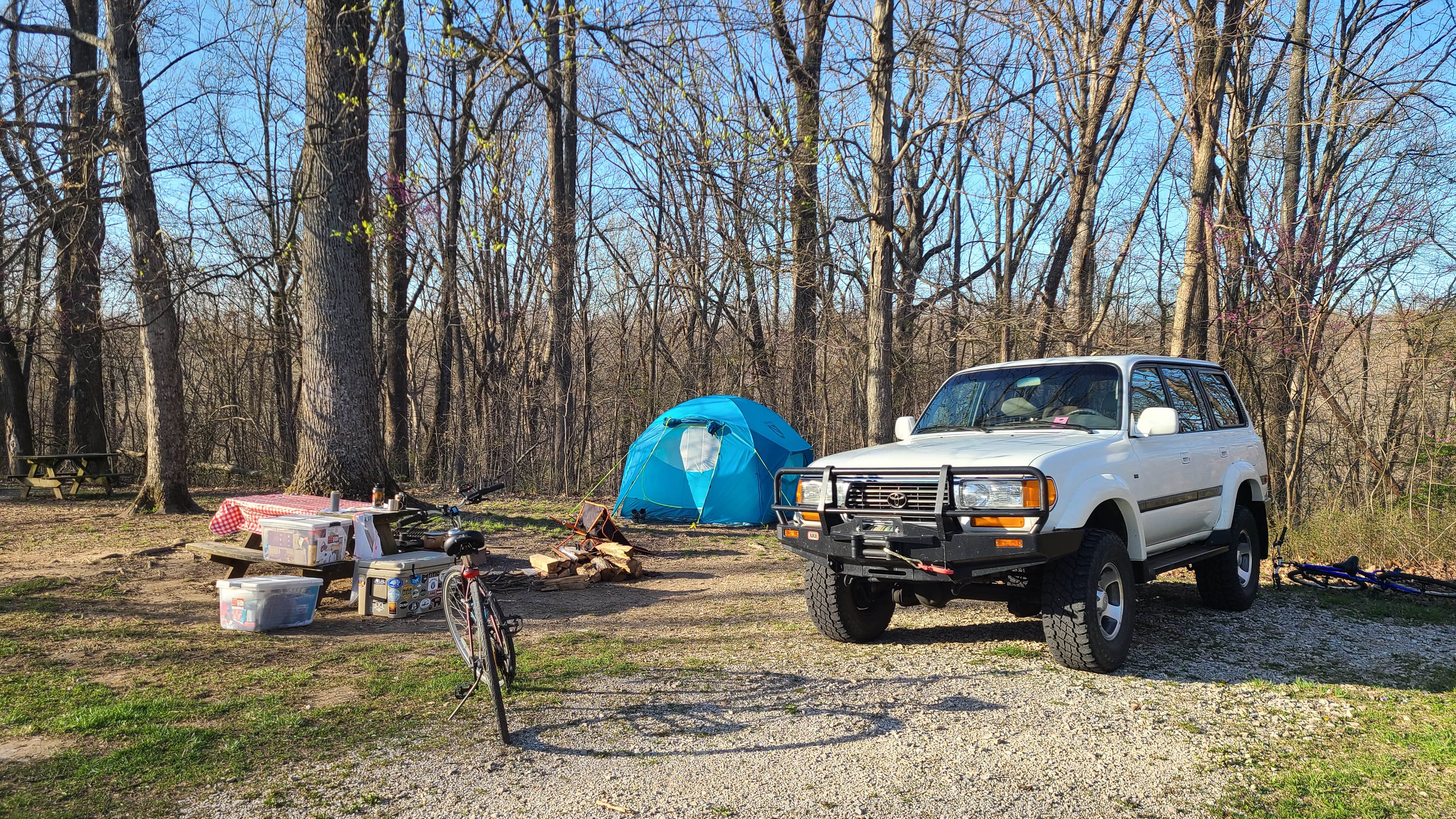 Melissa W.'s photo at Raccoon Ridge Campground — Brown County State Park near Unionville, IN