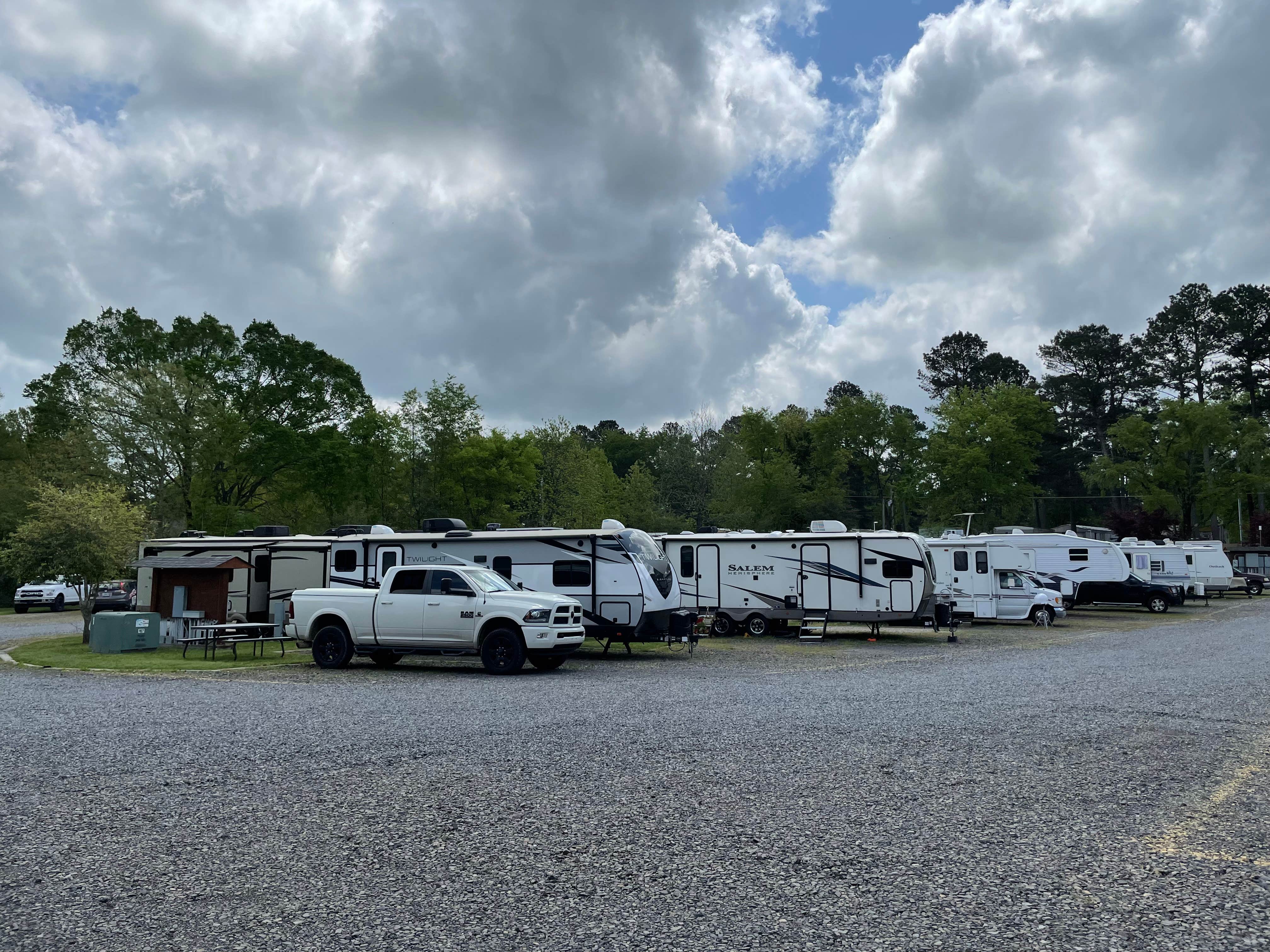 Katie B.'s photo of rv camping at Leisure Landing RV Park near Ouachita Lake