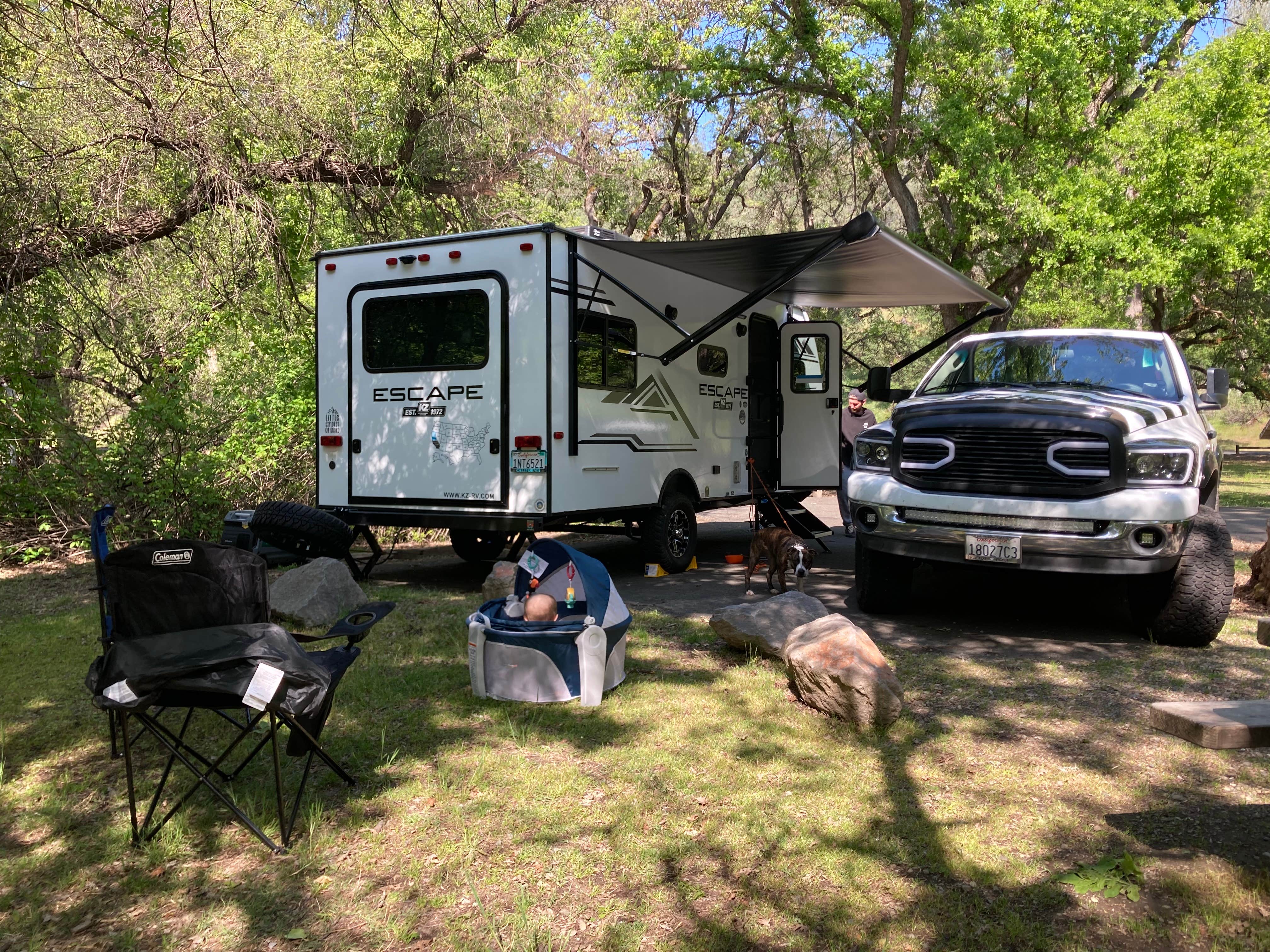 Nicole P.'s photo of rv camping at Kelsey Creek Campground — Clear Lake State Park near Geyserville, CA