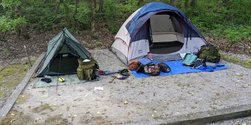 Camper submitted image from Delta Heritage Trail State Park Campground