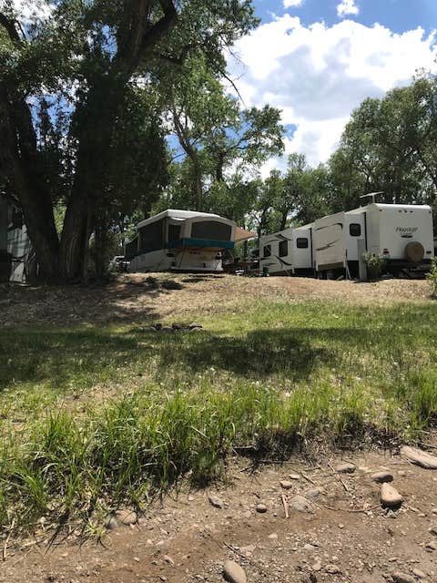 Charles B.'s photo of rv camping at South Fork Campground near Del Norte, CO