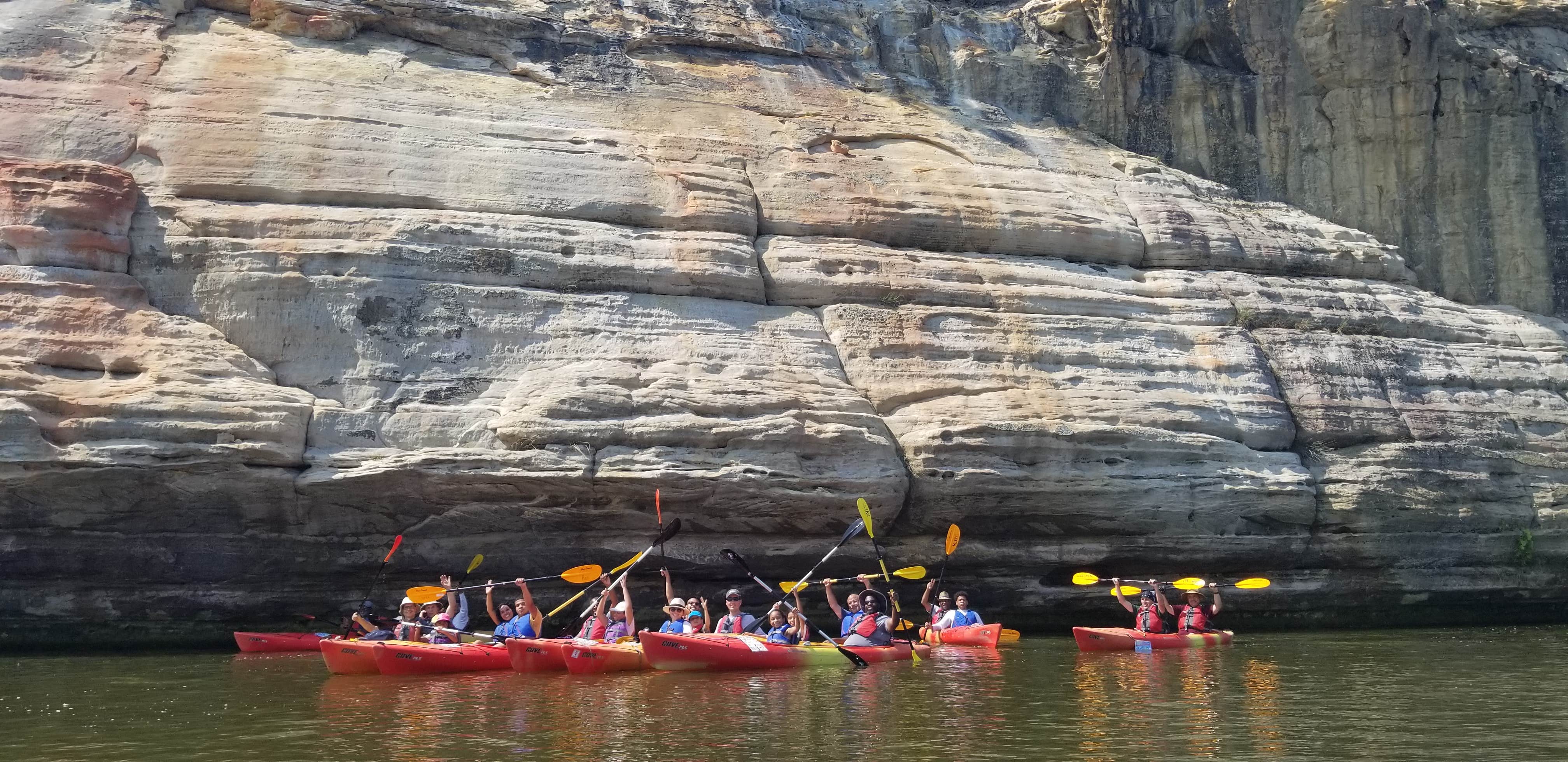 Camper submitted image from Kayak Starved Rock Campground - 1