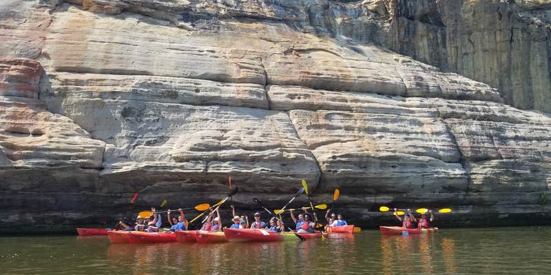 Camper submitted image from Kayak Starved Rock Campground