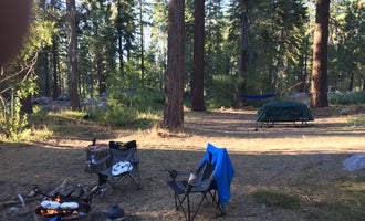 Camping near Shealor Lakes Dispersed Backcountry: Luther Pass, Echo Lake, California