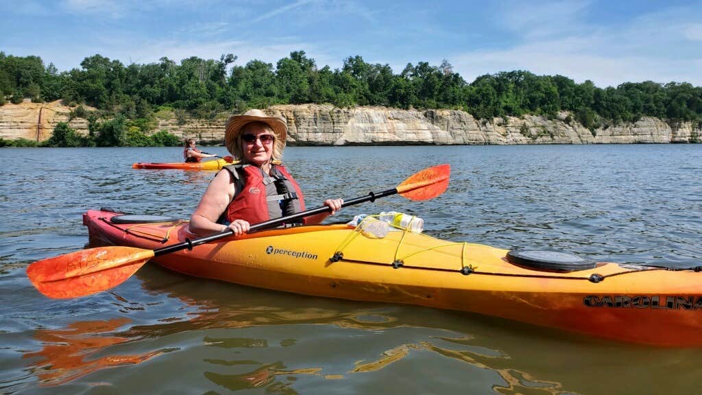 Camper-submitted photo at Kayak Starved Rock Campground near Mineral, IL