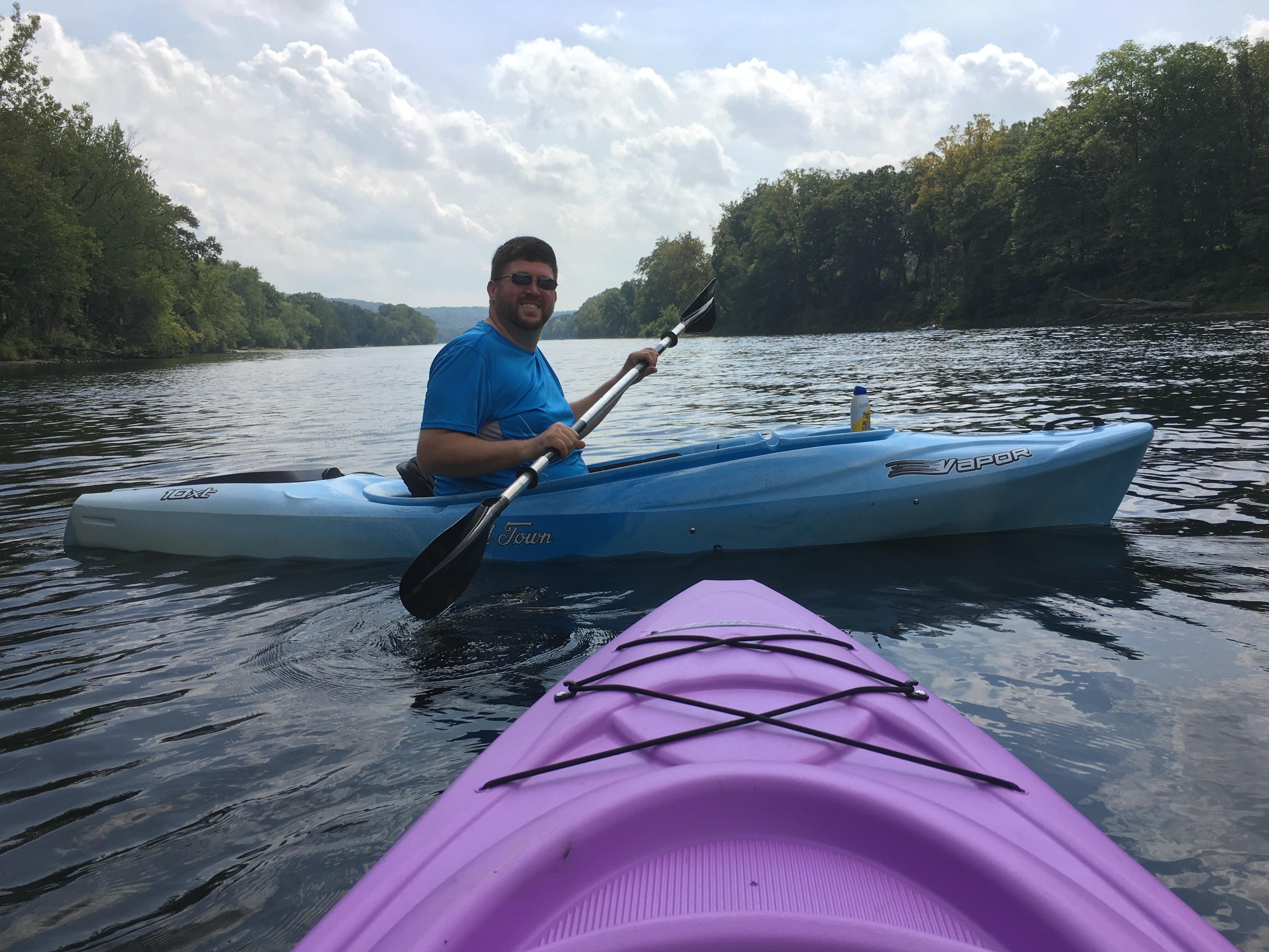 Kayaking in the Delaware 💛