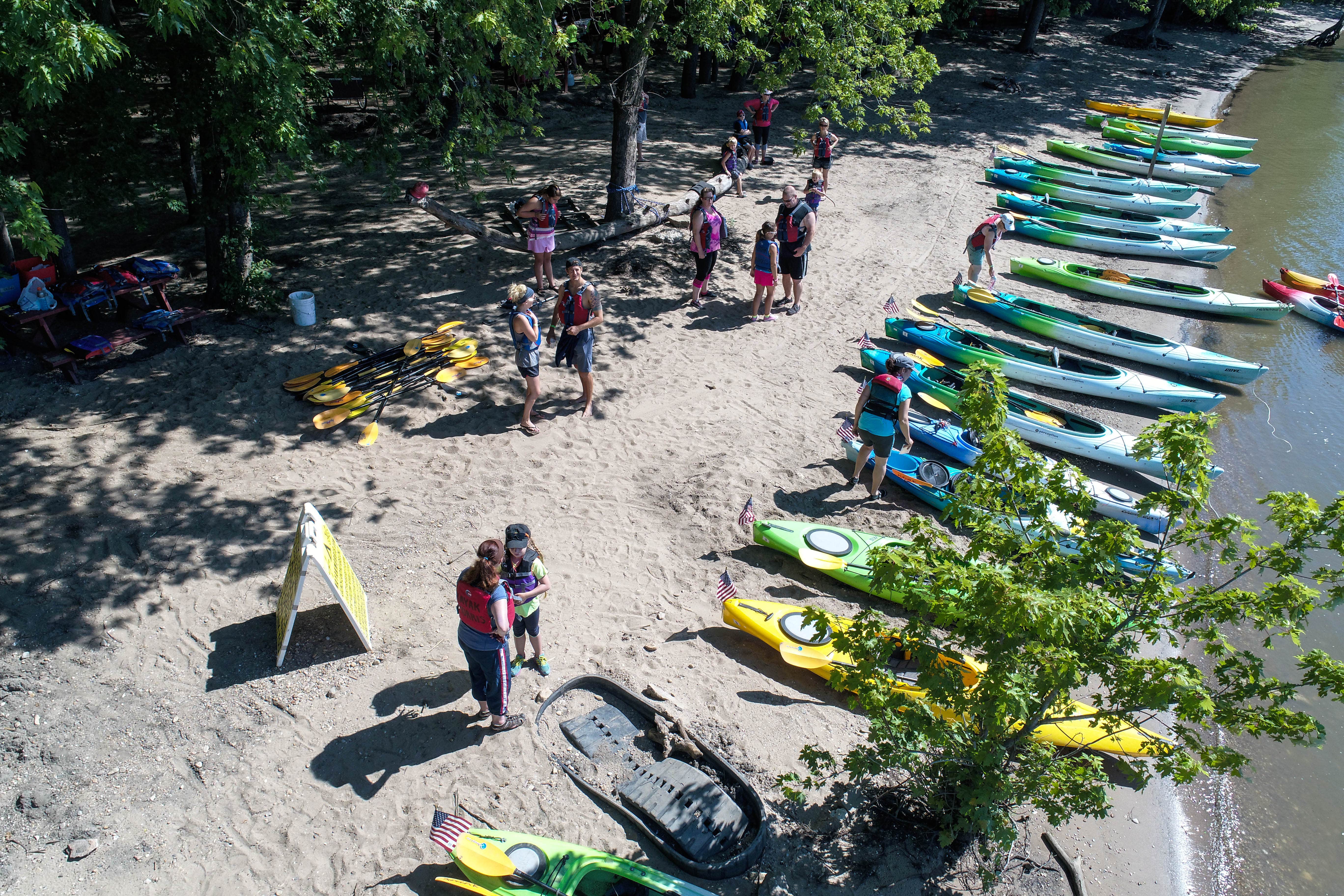 Camper-submitted photo at Kayak Morris near Bartlett, IL