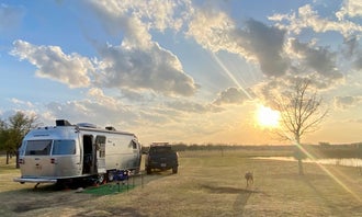 Camping near Equalization Channel  - Twin Buttes Reservoir: Middle Concho Park, San Angelo, Texas