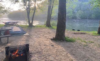 Brittany S.'s photo at Grandview Sandbar Campground — New River Gorge National Park and Preserve in West Virginia