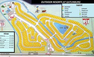 Camping near Greenbrier Campground: Best RV lot in The Smokies, Cosby, Tennessee