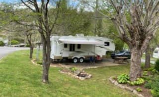 Ram S.'s photo of rv camping at Best RV lot in The Smokies near Del Rio, TN