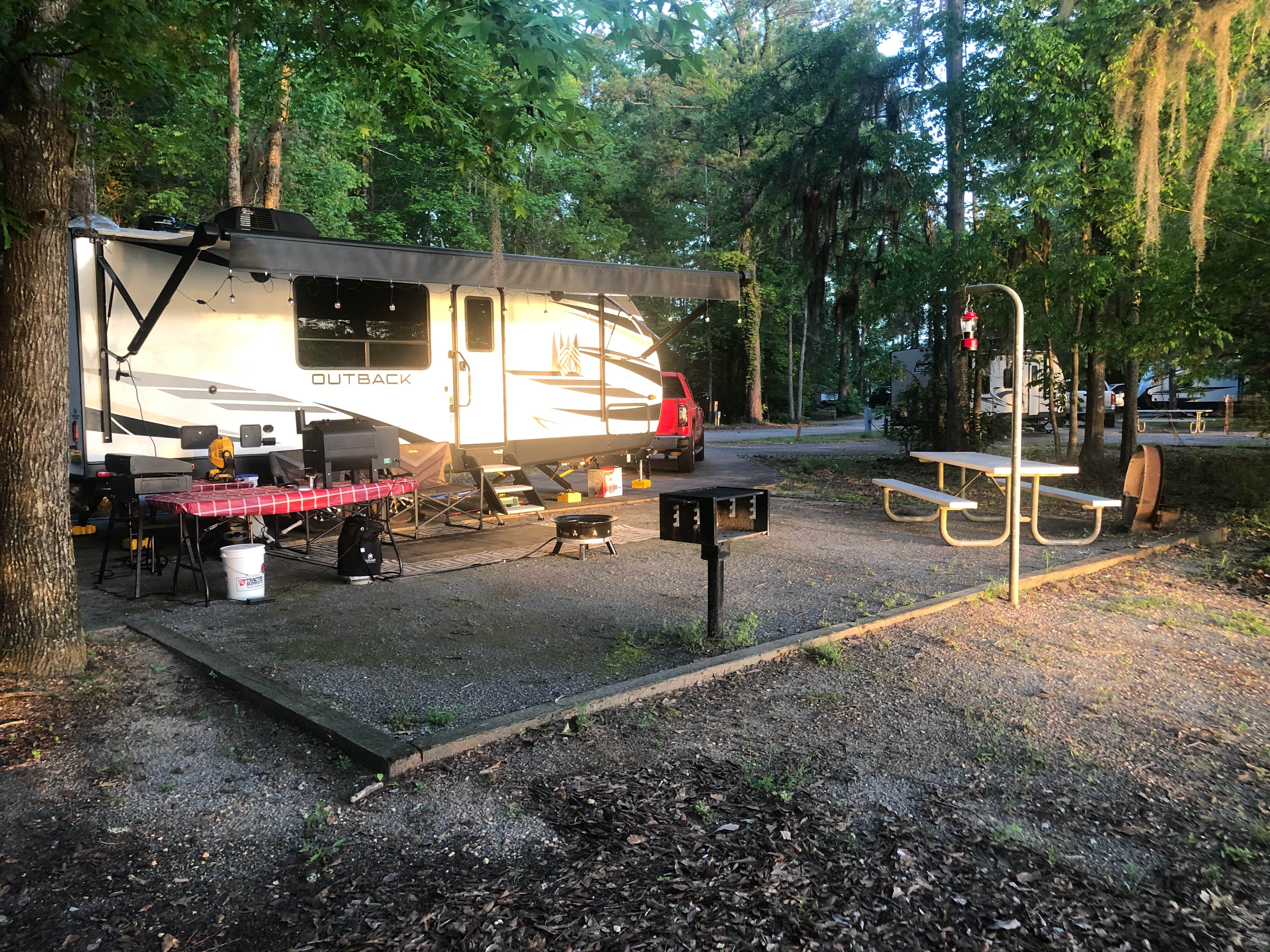 Michelle G.'s photo of rv camping at Chilatchee Creek near Black Warrior and Tombigbee Lakes