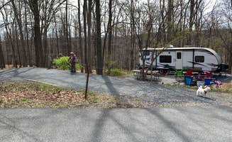 Laure D.'s photo of rv camping at Houck - Cunningham Falls State Park near Frederick, MD