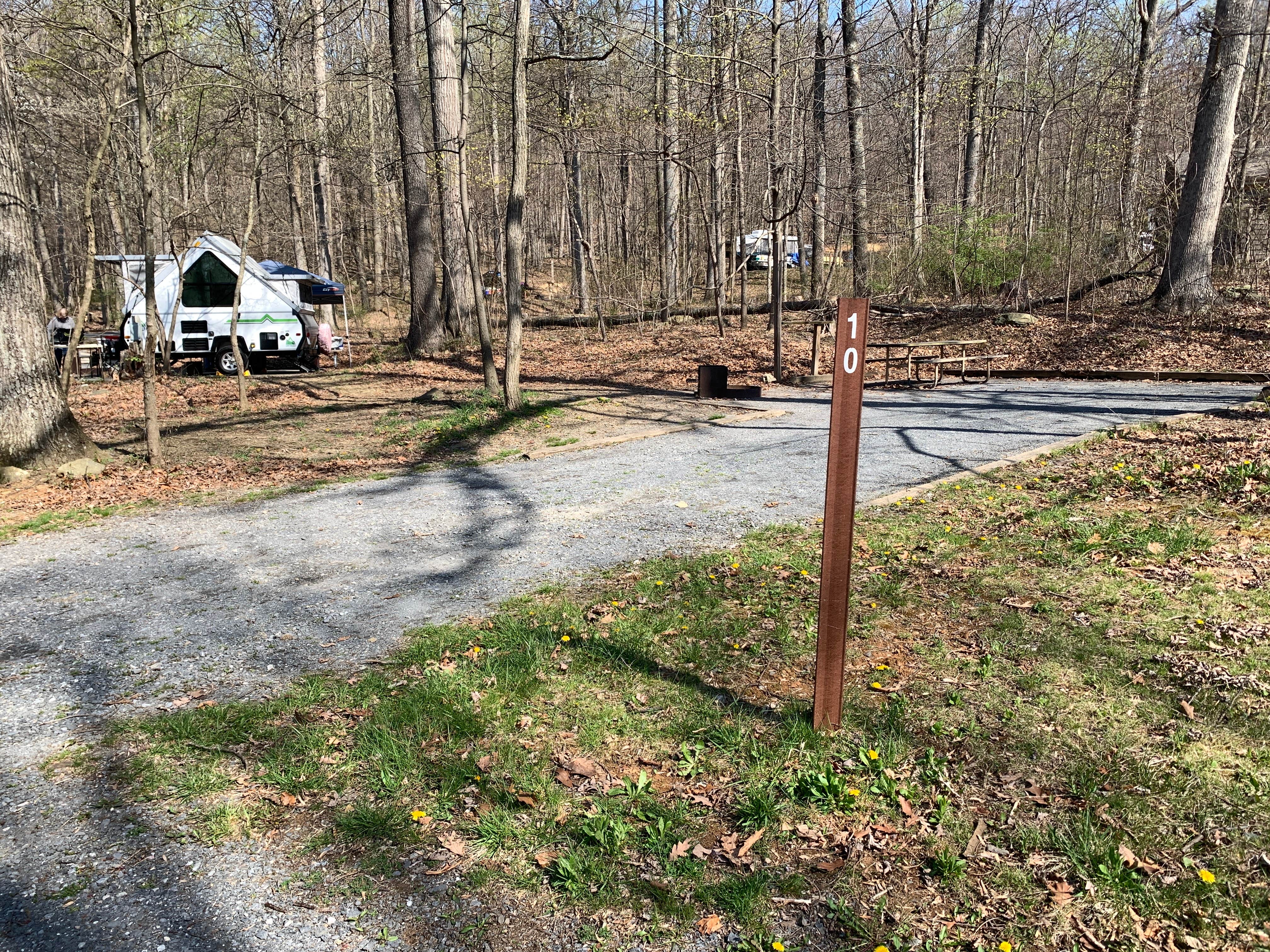 Laure D.'s photo of rv camping at Houck - Cunningham Falls State Park near Smithsburg, MD