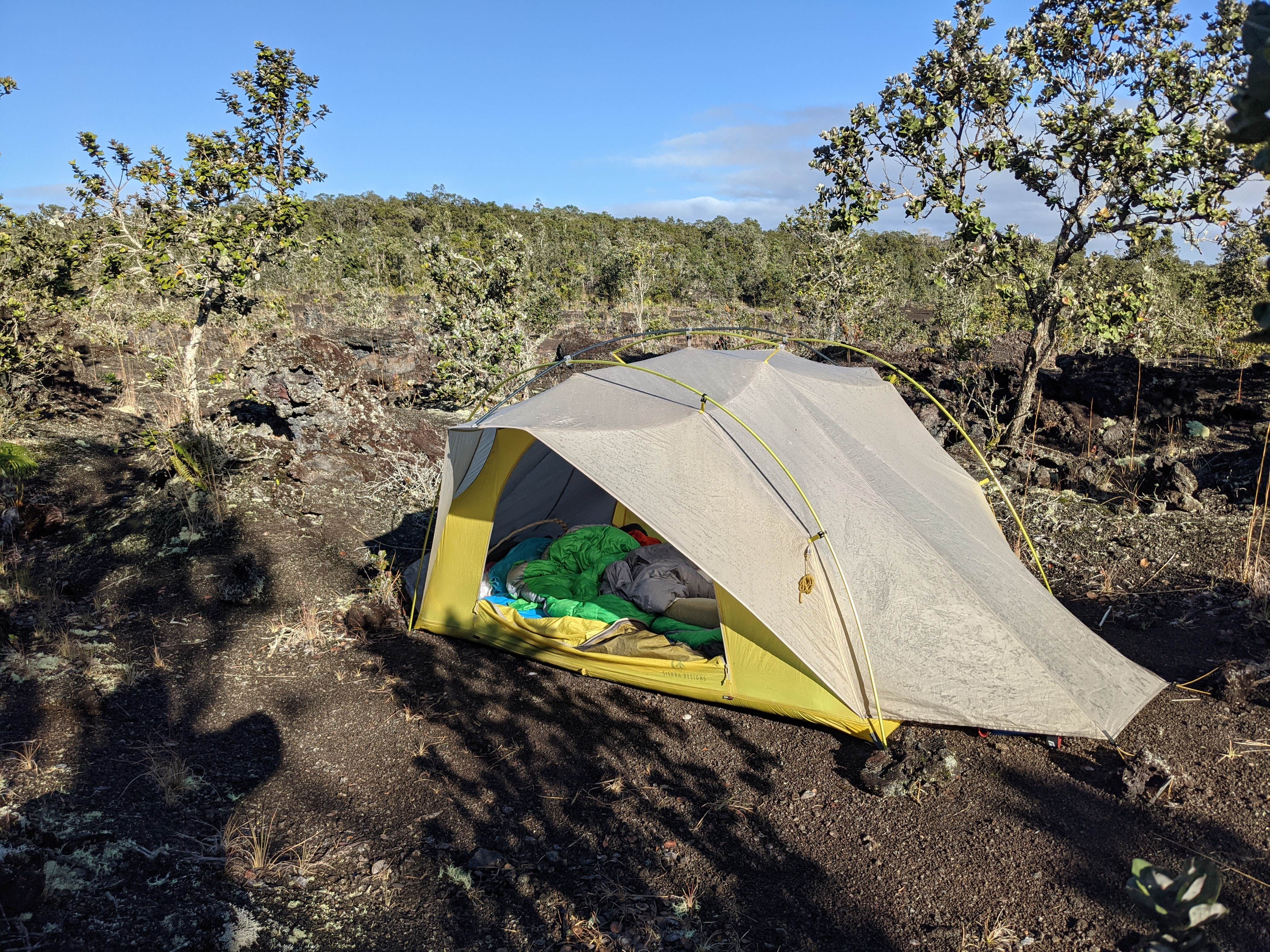 Shari  G.'s photo at Napau Crater Backcountry Camp — Hawai'i Volcanoes National Park in Hawaii