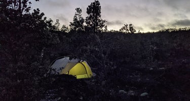 Napau Crater Backcountry Camp