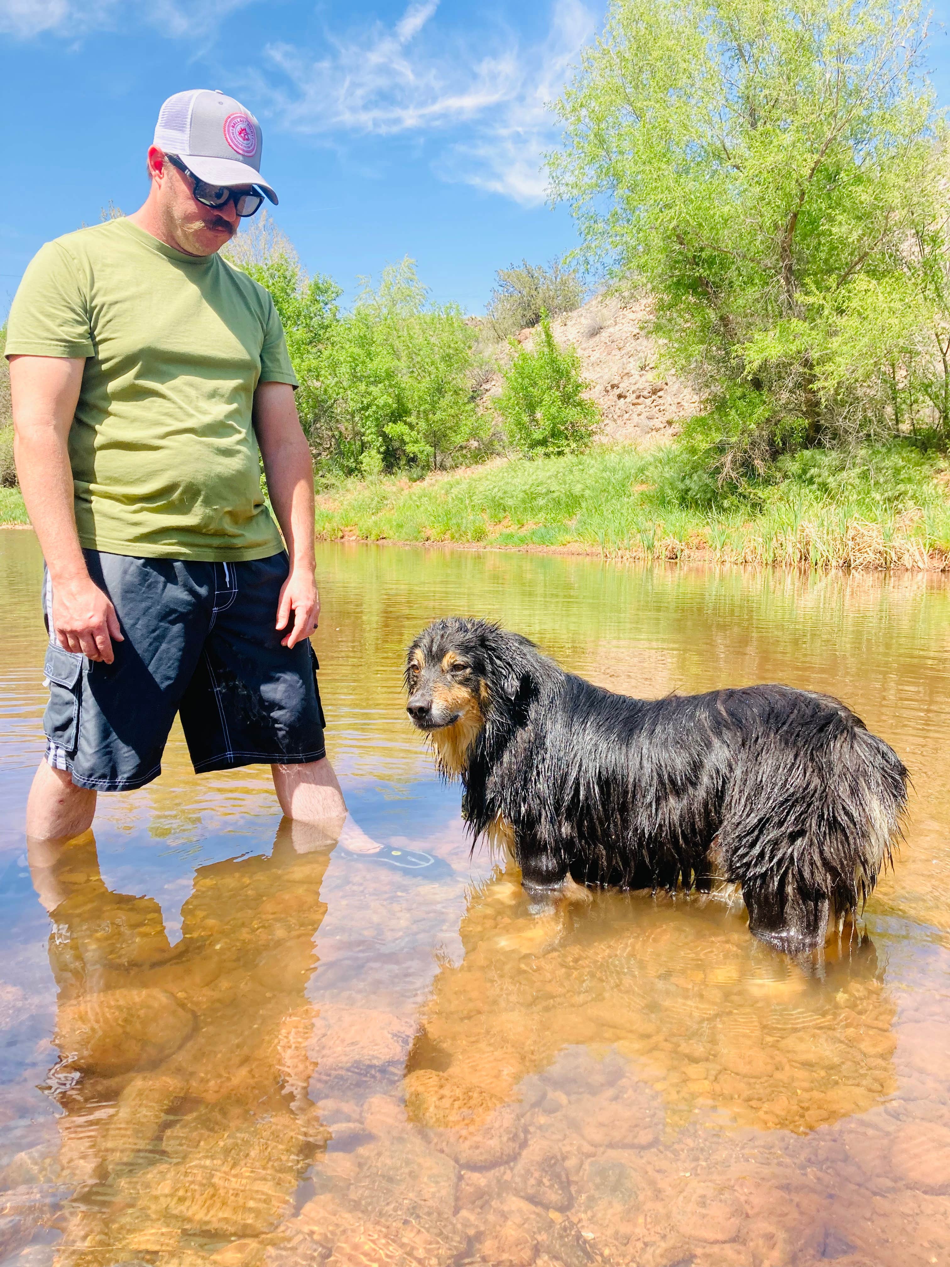 Jordan H.'s photo of camping with pets at Page Springs Resort near Rimrock, AZ