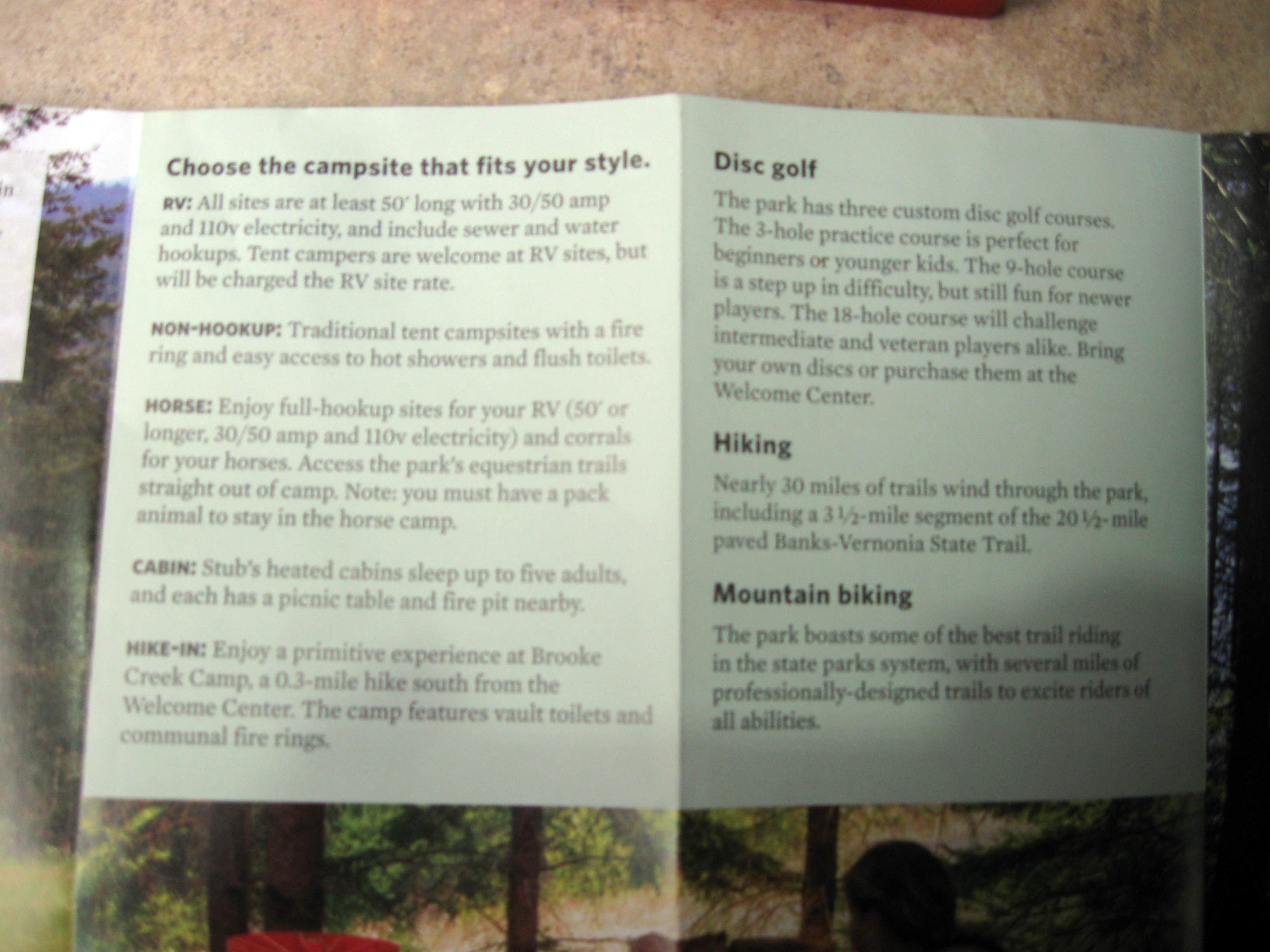 Camper-submitted photo at Dairy Creek East — L.L. Stub Stewart Memorial State Park near Timber, OR