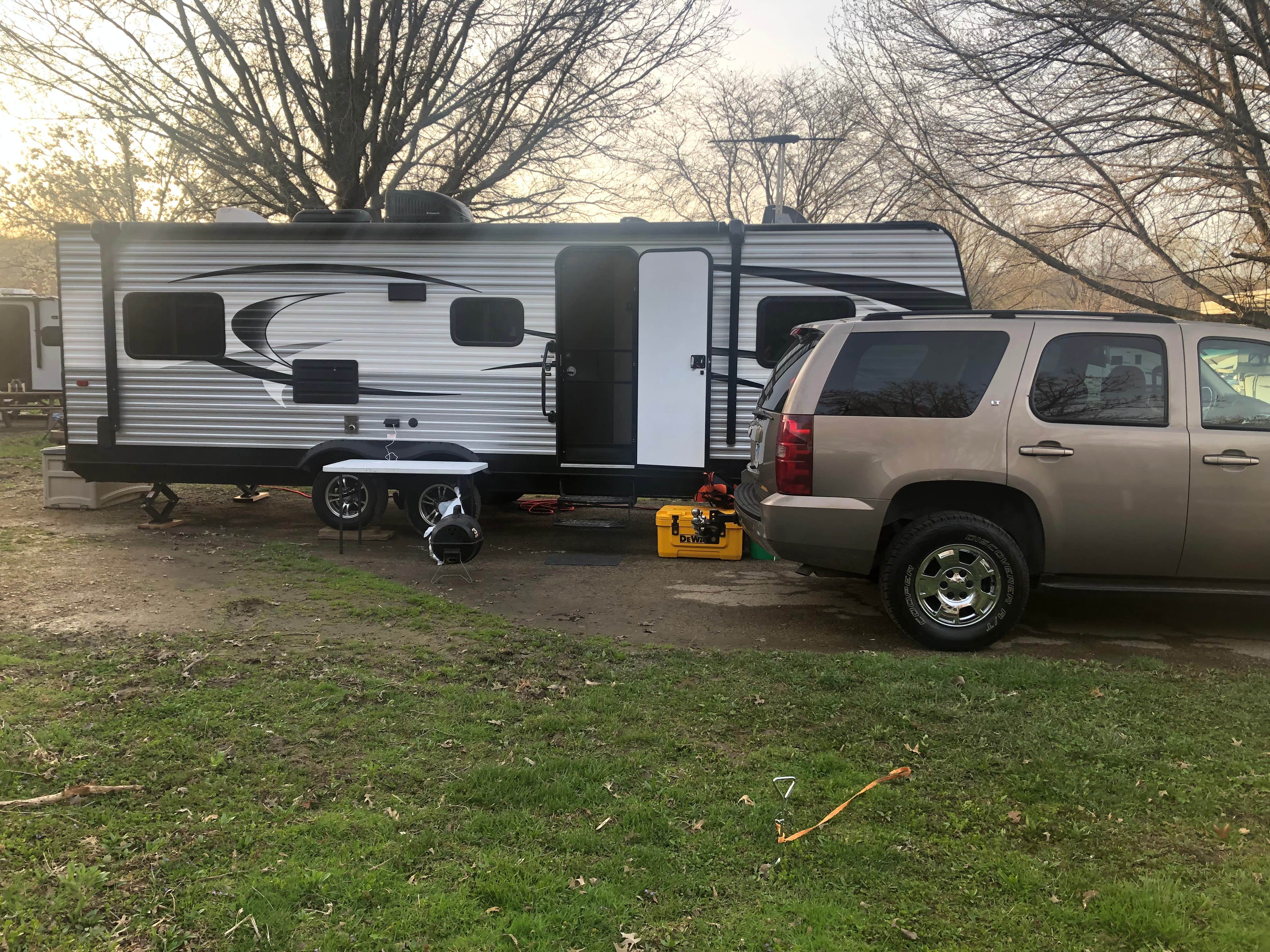Adam F.'s photo of rv camping at Carl Spindler Campground near Mackinaw, IL