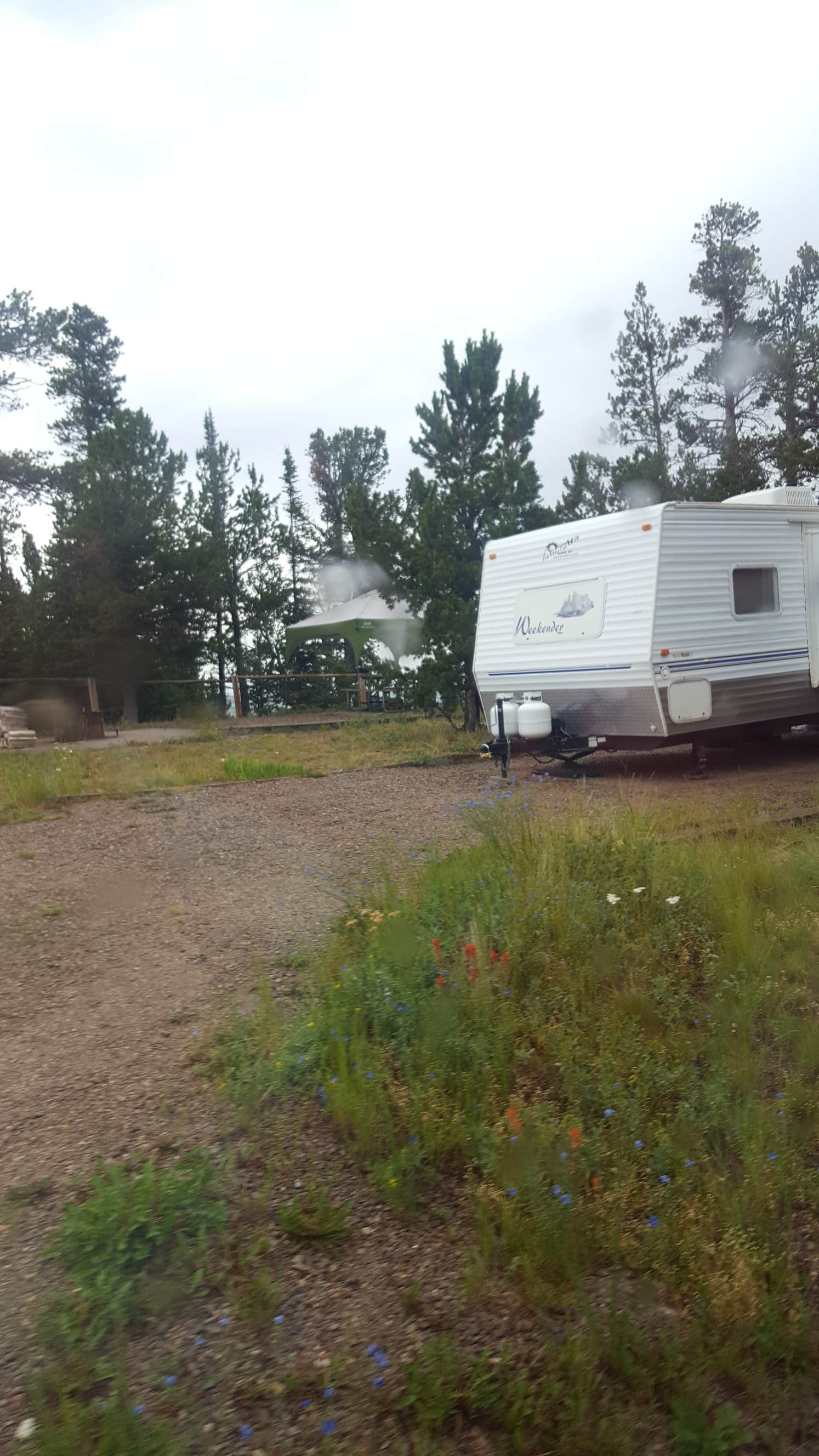 Jess D.'s photo of rv camping at Rim Campground near Alcova, WY