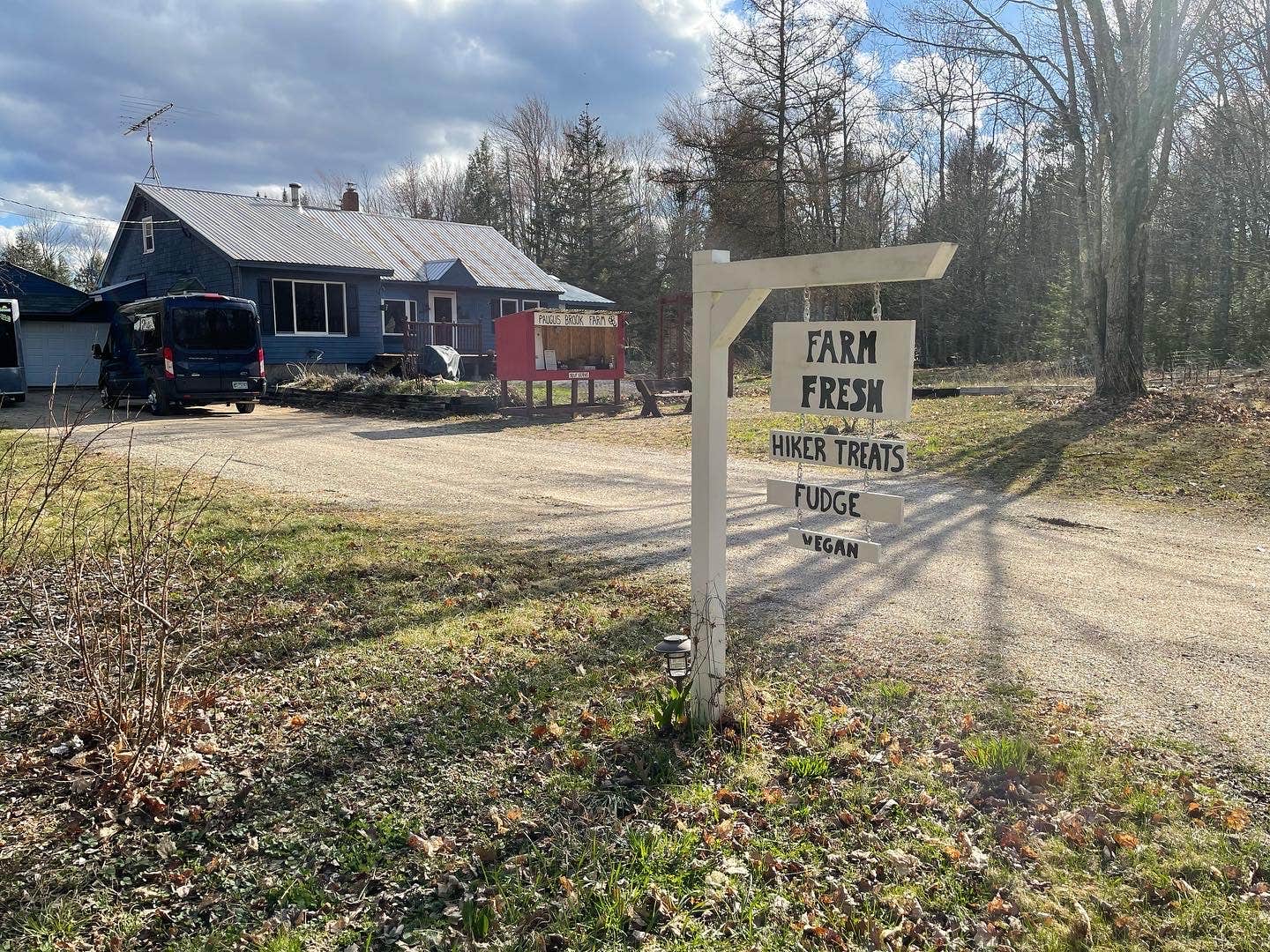 Camper-submitted photo at Paugus Brook Farm near Belmont, NH
