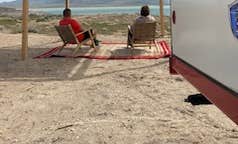 Camping near Oasis Campground — Yuba State Park: Sandy Beach at Yuba Lake, Levan, Utah