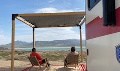 Camping near Platnation Flat Campground: Sandy Beach at Yuba Lake, Levan, Utah