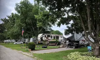 Camping near Fombell Landing: Indian Brave Campground, Harmony, Pennsylvania