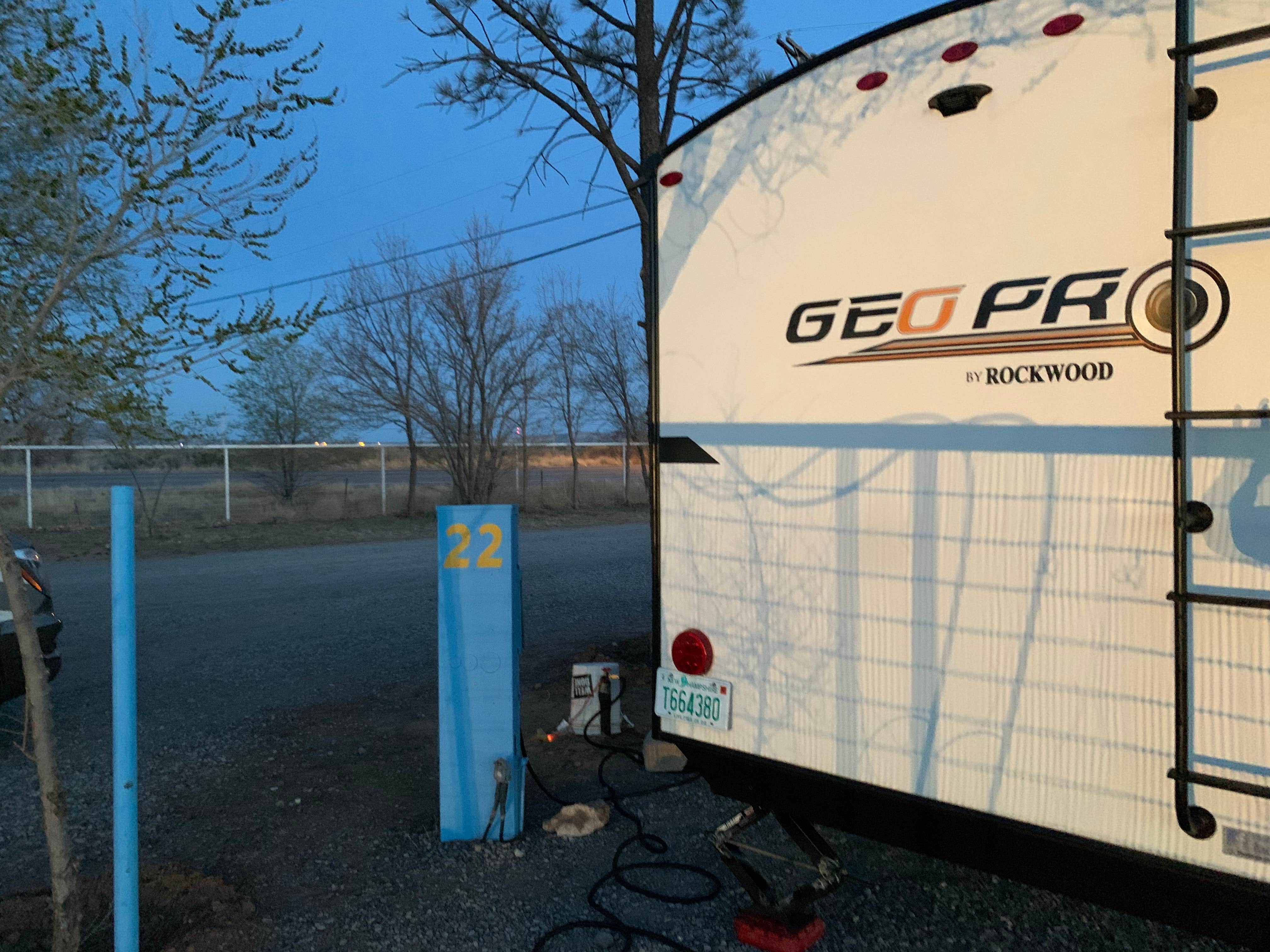 Camper-submitted photo at Blue Spruce RV Park near Prewitt, NM