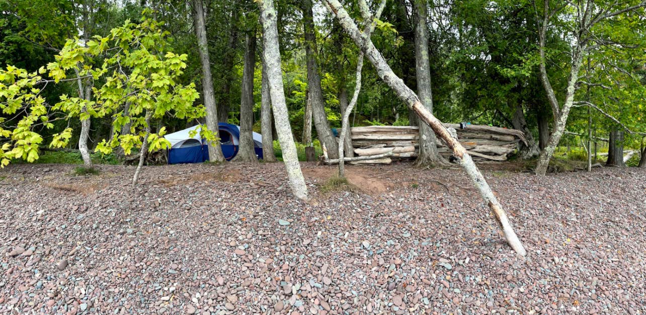 Lindsey B.'s photo at Backcountry Campsites, Cabins, & Yurts — Porcupine Mountains Wilderness State Park near Bergland, MI