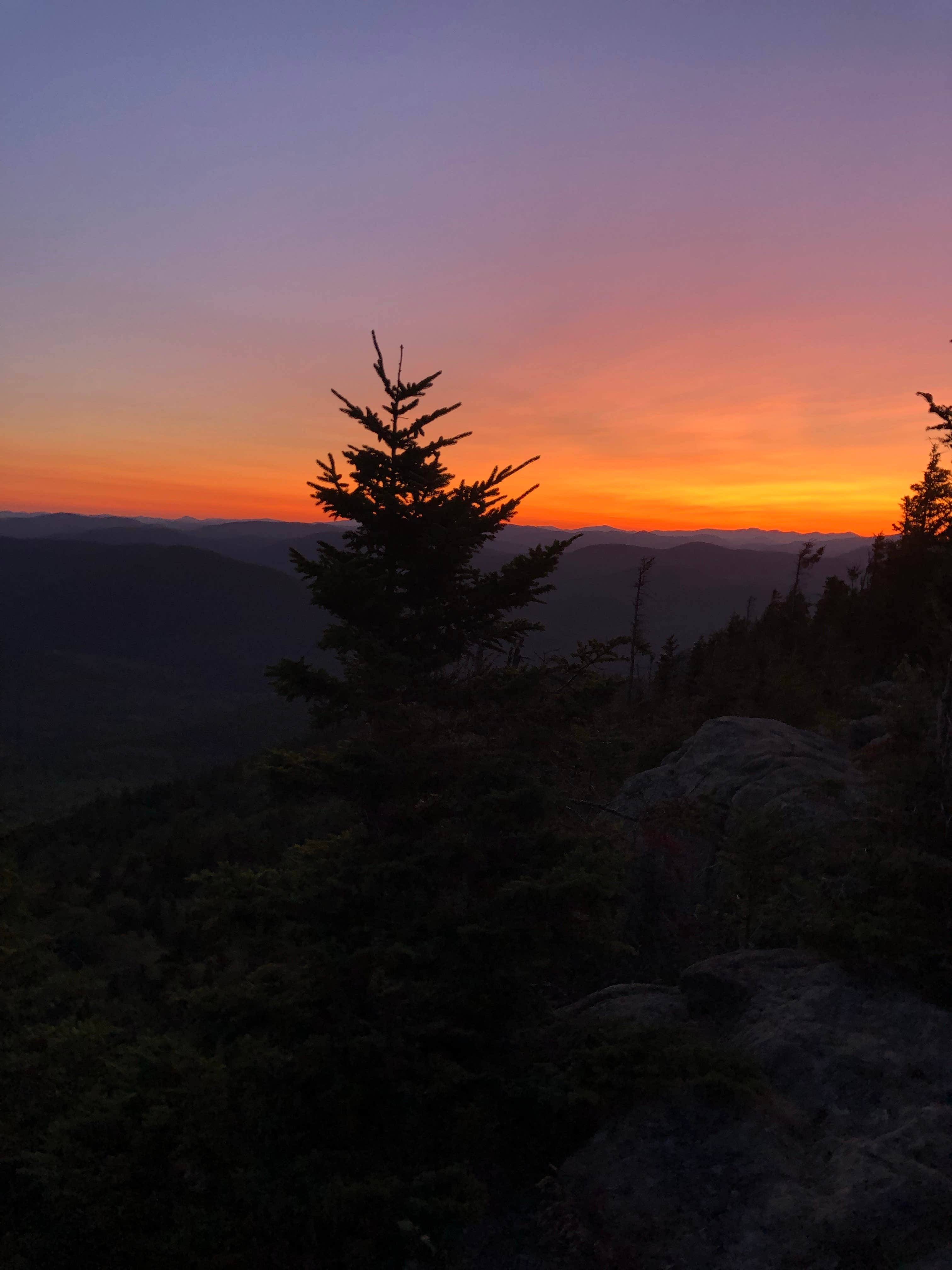 Camper submitted image from Crane Mountain Pond Campsite - 1