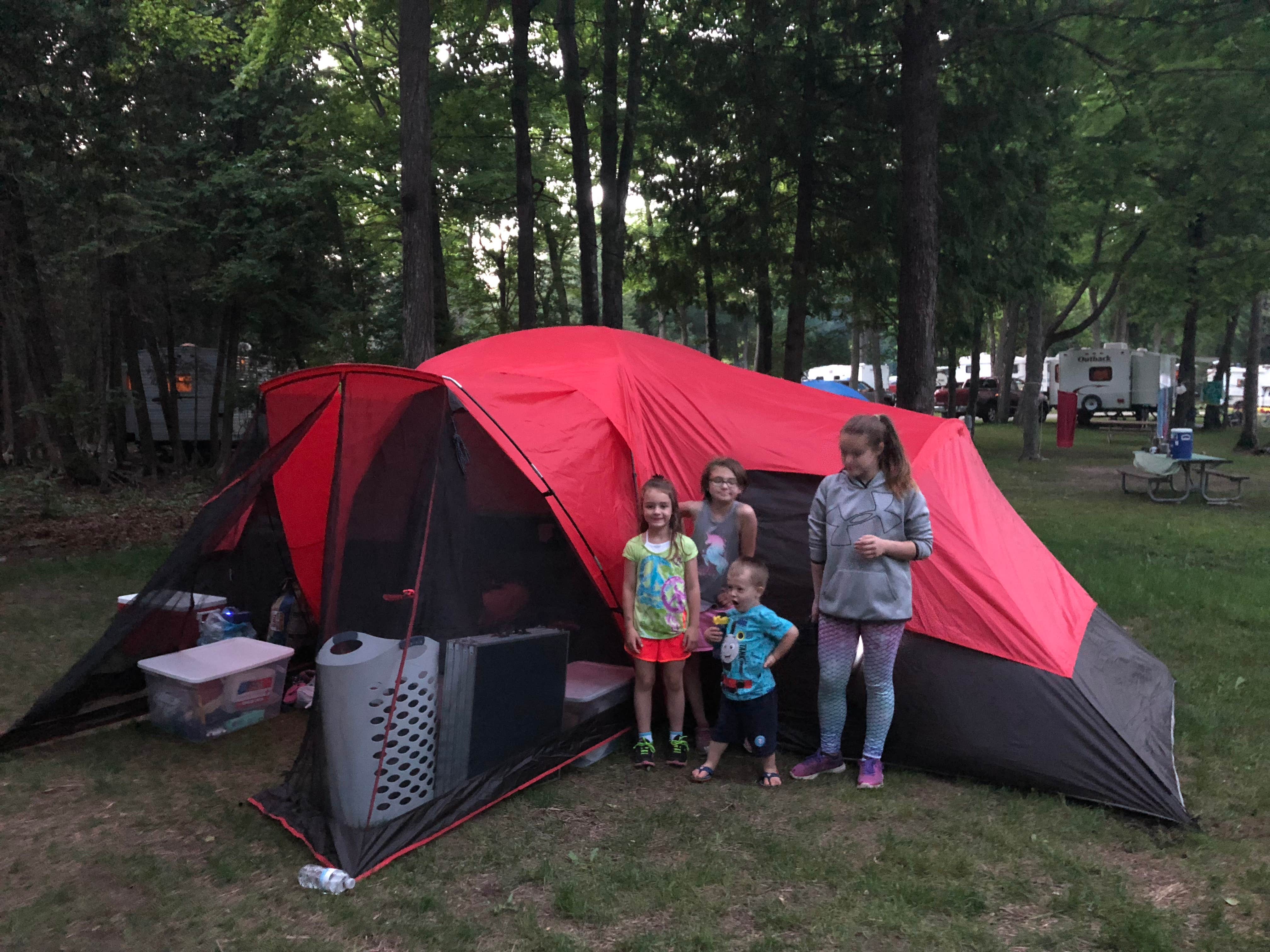 Kara W.'s photo at Fayette State Park Campground near Garden, MI
