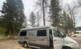 Camping near Arid Peak Lookout: 50,000 Silver Dollar Campground, De Borgia, Montana