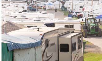 Camping near Grant Park (Warren County Consevation Board) - TEMPORARILY CLOSED FOR IMPROVEMENTS: Iowa State Fair Campgrounds, Pleasant Hill, Iowa